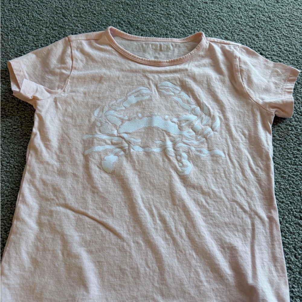 J Crew Girls Mixed Short Sleeve Tee Lot - Pastel & Stripes, Size 10 - Picture 4 of 11